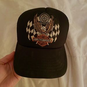 vintage Harley Davidson hat
